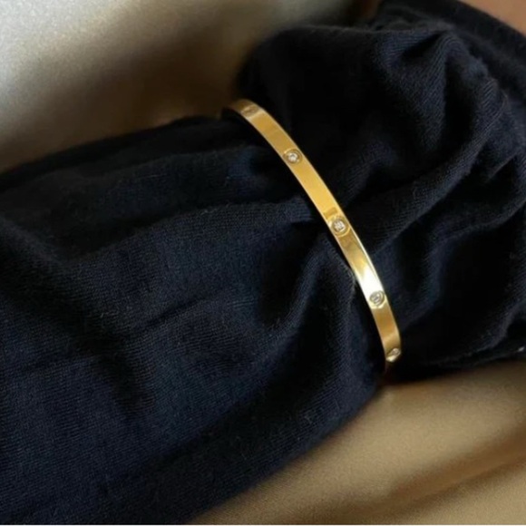 unknown Jewelry - Bangles with CZ Fashion Accents (2 Available) EUC
